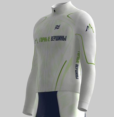 Превью  Велоджерси с длинным рукавом VTR VTR-06c M утеплённая Горные вершины